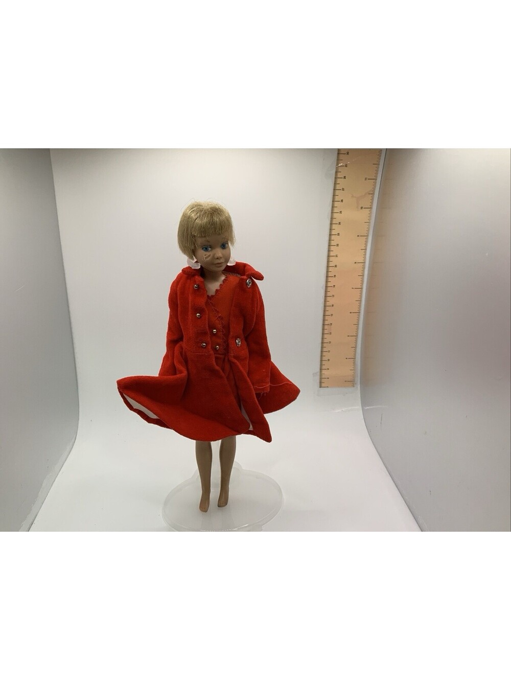 Mattel Barbie Skipper Doll 1963 Vintage Blonde Barbie's Original Outfit